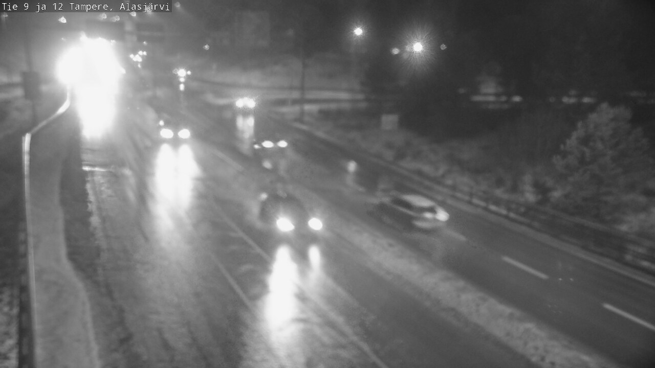 Weather Camera Image Väg 12 Tammerfors, Alasjärvi, Tampere, Pirkanmaa