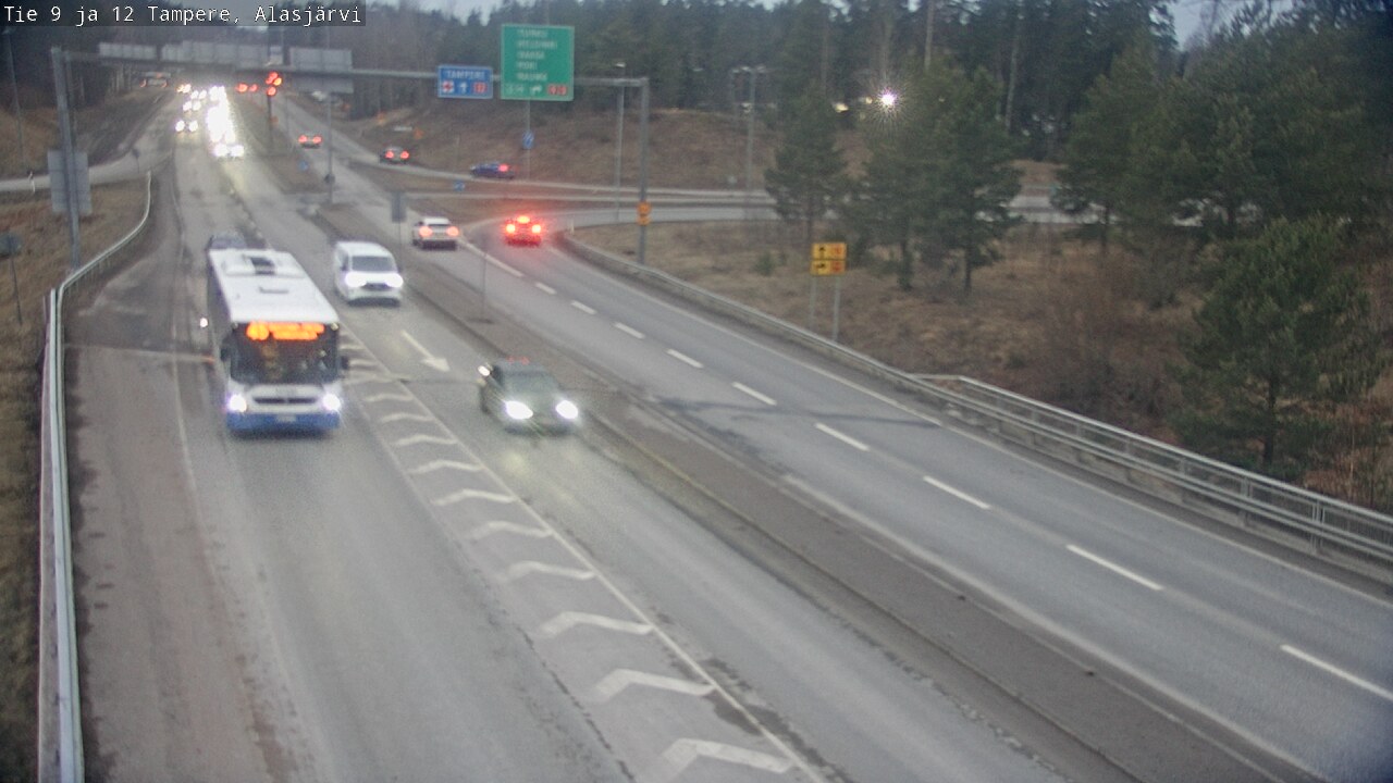 Kelikamerat Kuva Tie 12 Tampere, Alasjärvi, Tampere, Pirkanmaa