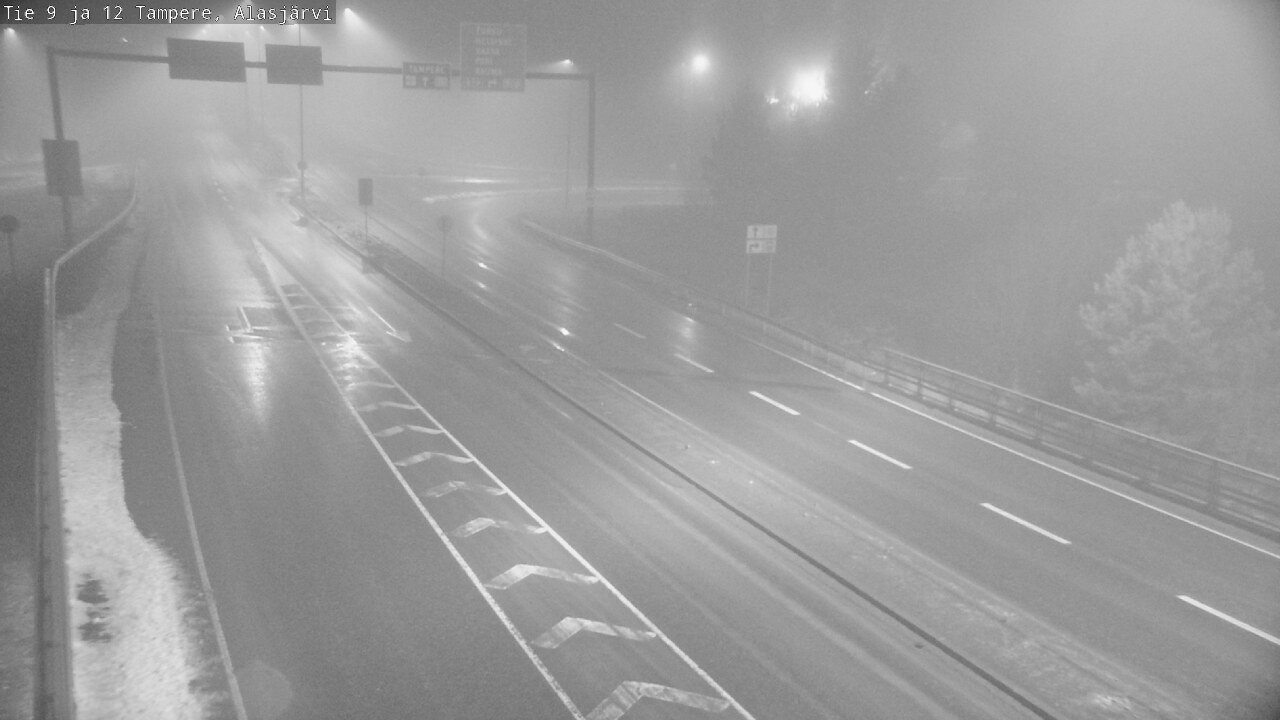 Weather Camera Image Väg 12 Tammerfors, Alasjärvi, Tampere, Pirkanmaa