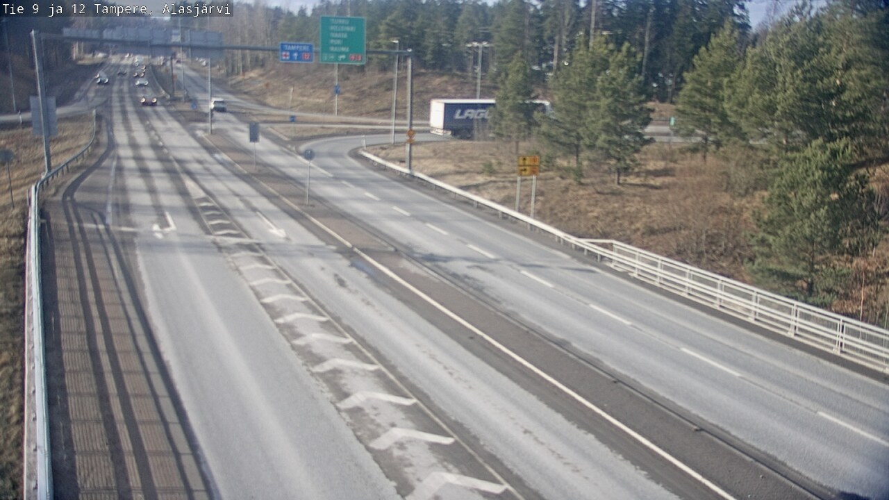 Kelikamerat Kuva Tie 12 Tampere, Alasjärvi, Tampere, Pirkanmaa