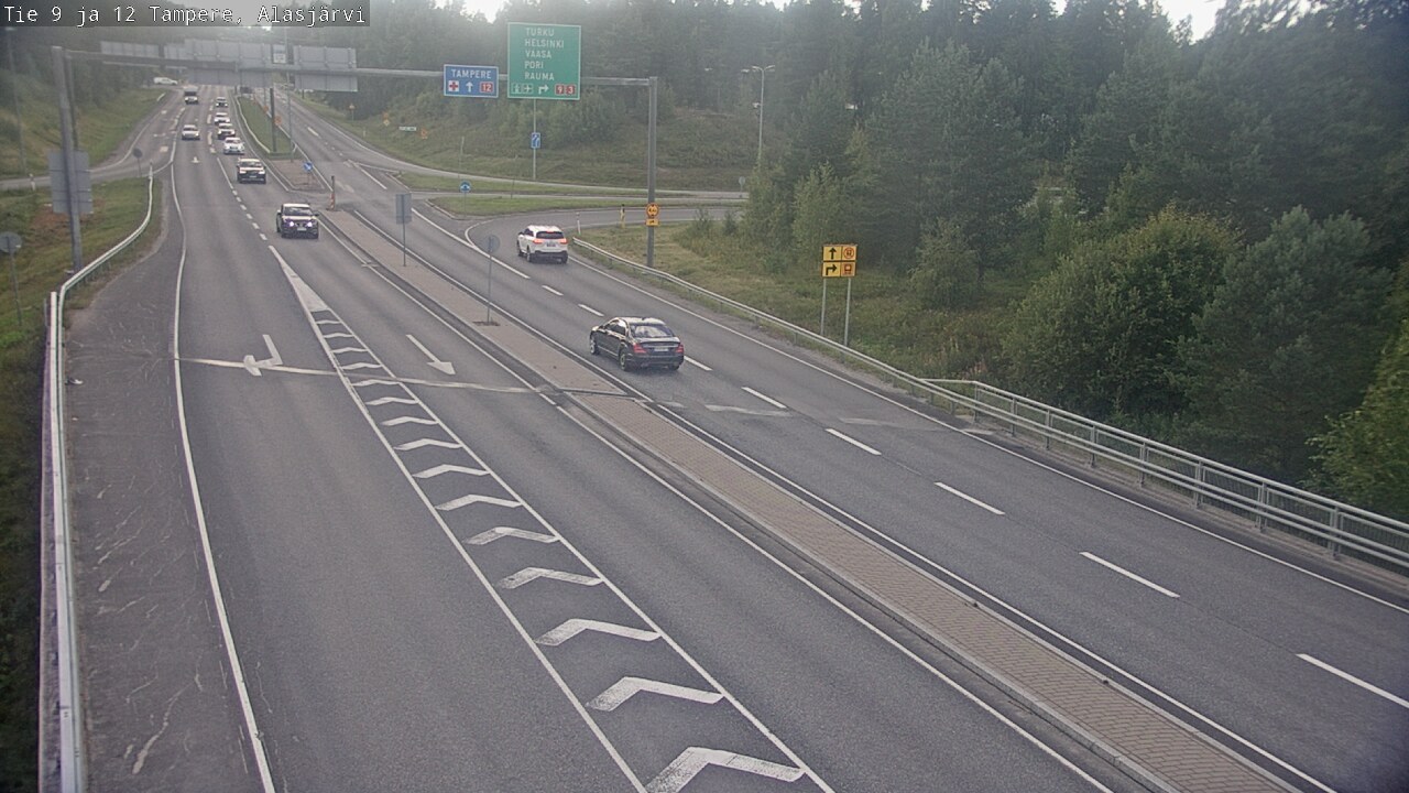 Kelikamerat Kuva Tie 12 Tampere, Alasjärvi, Tampere, Pirkanmaa