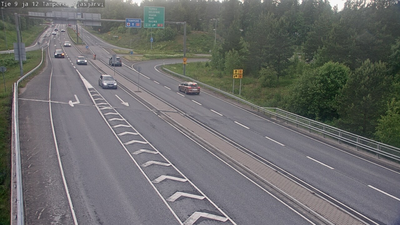 Kelikamerat Kuva Tie 12 Tampere, Alasjärvi, Tampere, Pirkanmaa