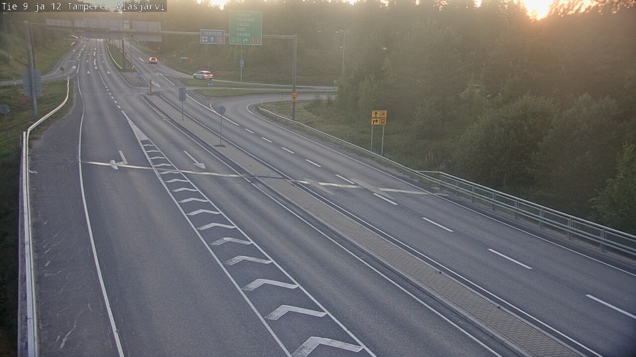 Kelikamerat Kuva Tie 12 Tampere, Alasjärvi, Tampere, Pirkanmaa