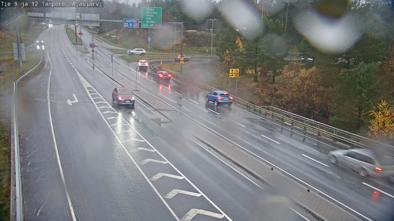 Weather Camera Image Väg 12 Tammerfors, Alasjärvi, Tampere, Pirkanmaa