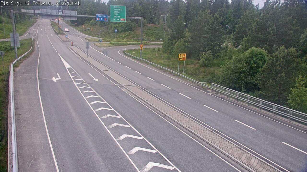 Kelikamerat Kuva Tie 12 Tampere, Alasjärvi, Tampere, Pirkanmaa
