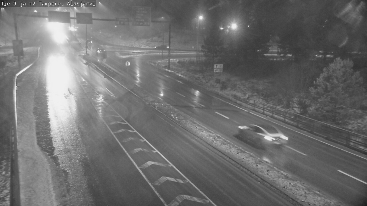 Weather Camera Image Väg 12 Tammerfors, Alasjärvi, Tampere, Pirkanmaa