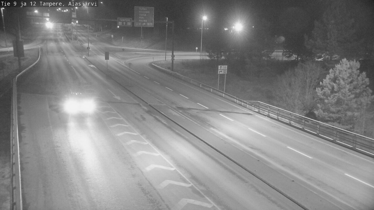 Kelikamerat Kuva Tie 12 Tampere, Alasjärvi, Tampere, Pirkanmaa