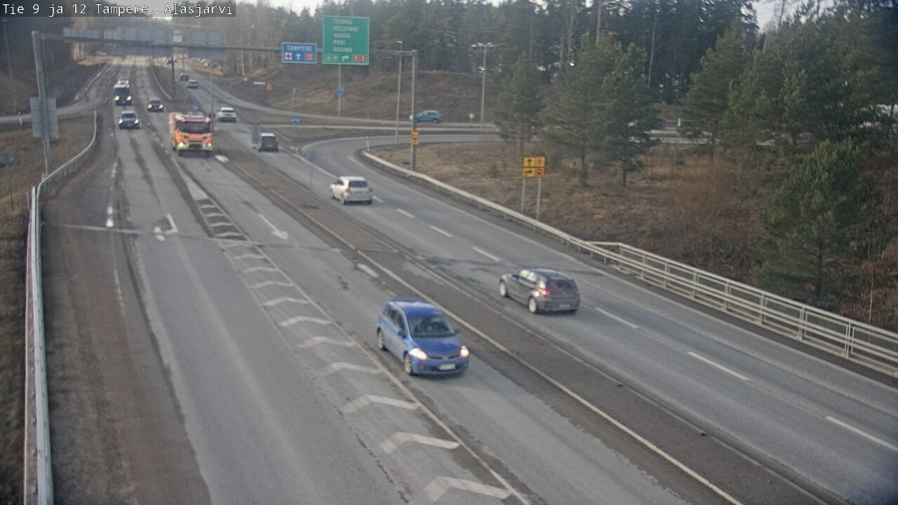 Kelikamerat Kuva Tie 12 Tampere, Alasjärvi, Tampere, Pirkanmaa