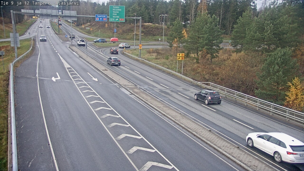 Kelikamerat Kuva Tie 12 Tampere, Alasjärvi, Tampere, Pirkanmaa