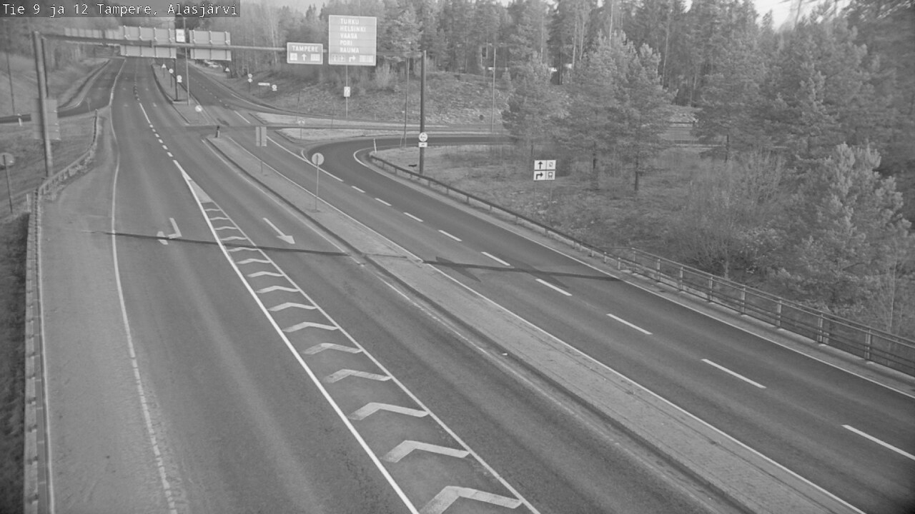 Kelikamerat Kuva Tie 12 Tampere, Alasjärvi, Tampere, Pirkanmaa