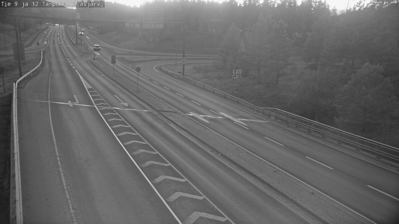 Weather Camera Image Road 12 Tampere, Alasjärvi, Tampere, Pirkanmaa