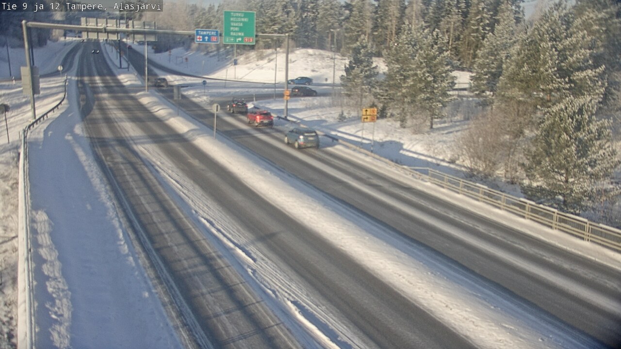 Kelikamerat Kuva Tie 12 Tampere, Alasjärvi, Tampere, Pirkanmaa