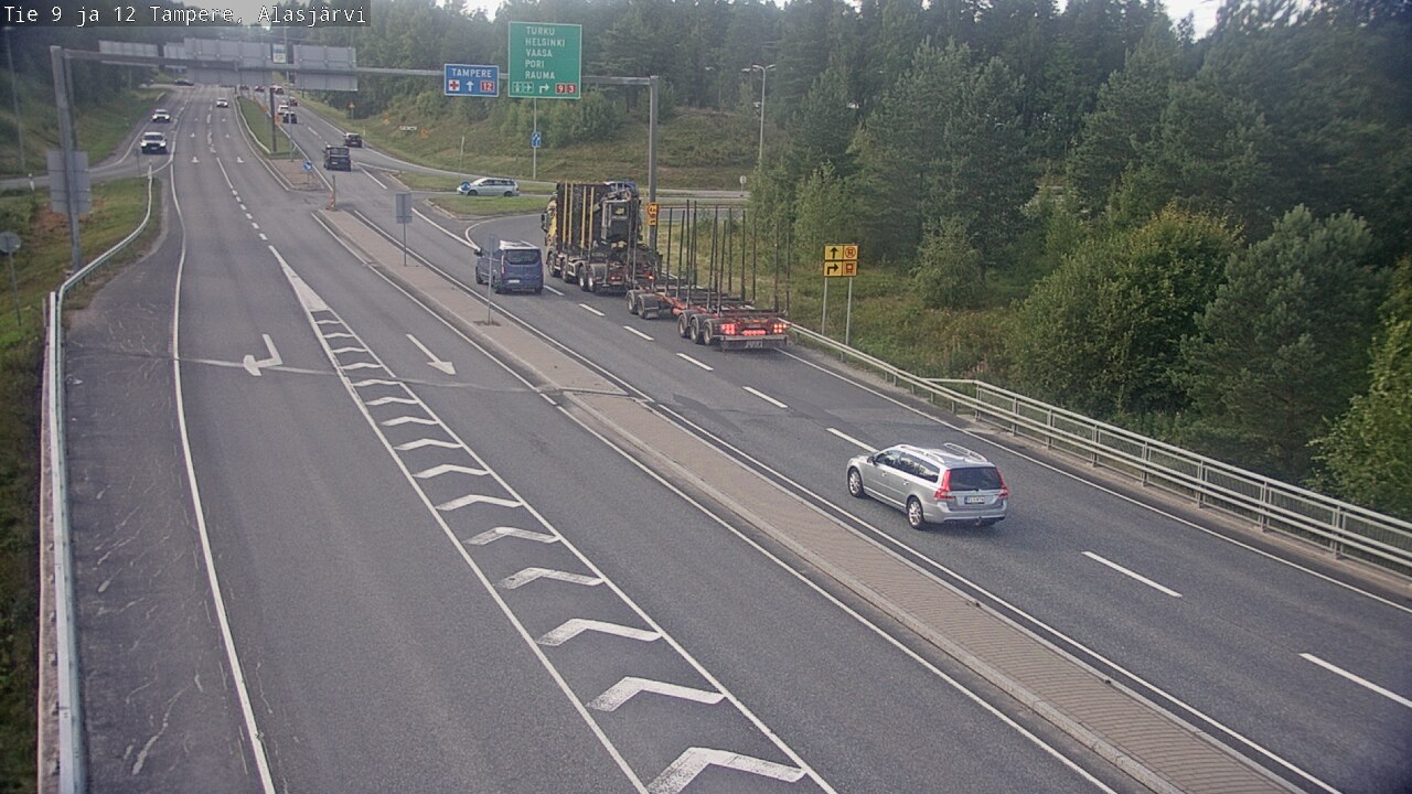 Kelikamerat Kuva Tie 12 Tampere, Alasjärvi, Tampere, Pirkanmaa