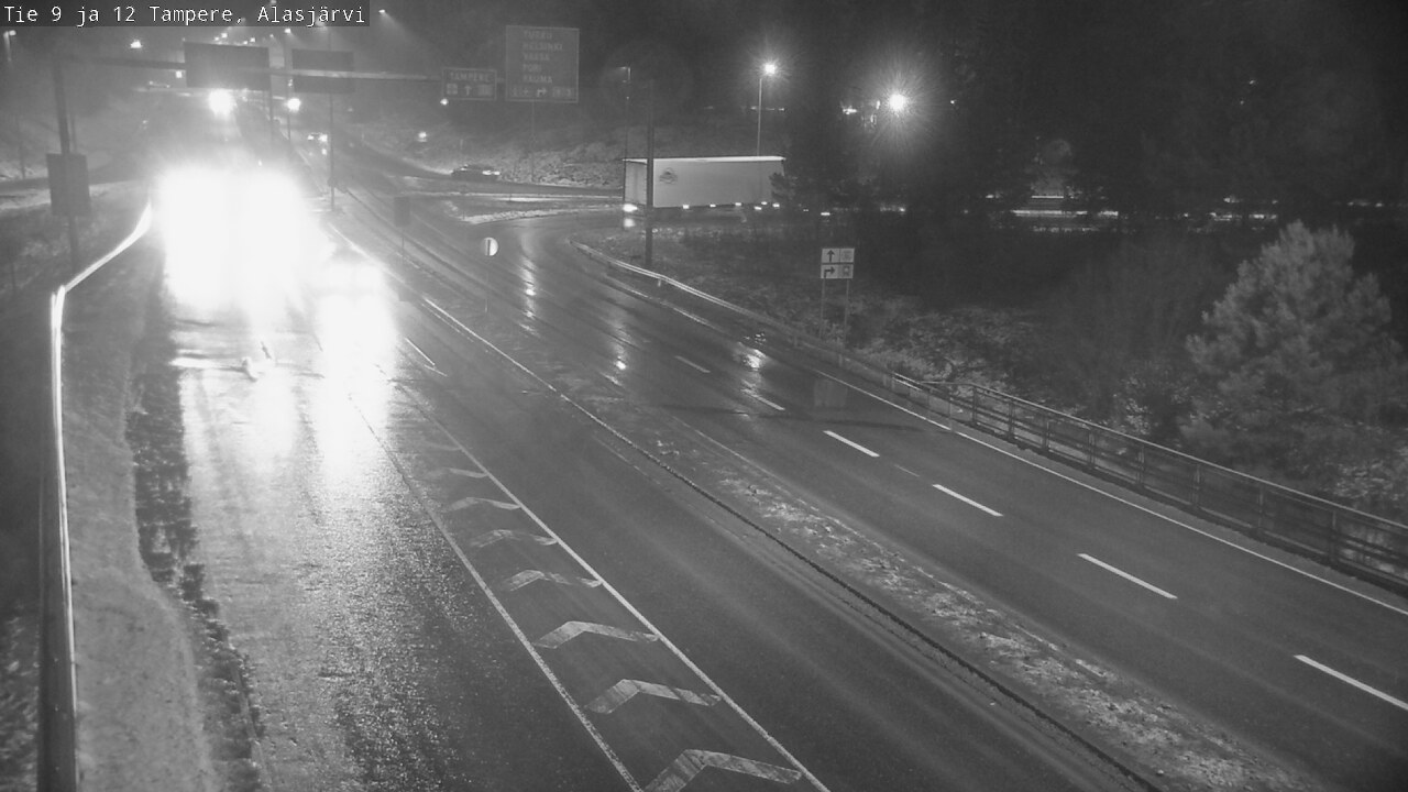 Weather Camera Image Väg 12 Tammerfors, Alasjärvi, Tampere, Pirkanmaa