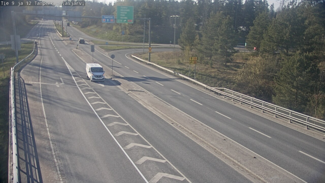 Kelikamerat Kuva Tie 12 Tampere, Alasjärvi, Tampere, Pirkanmaa
