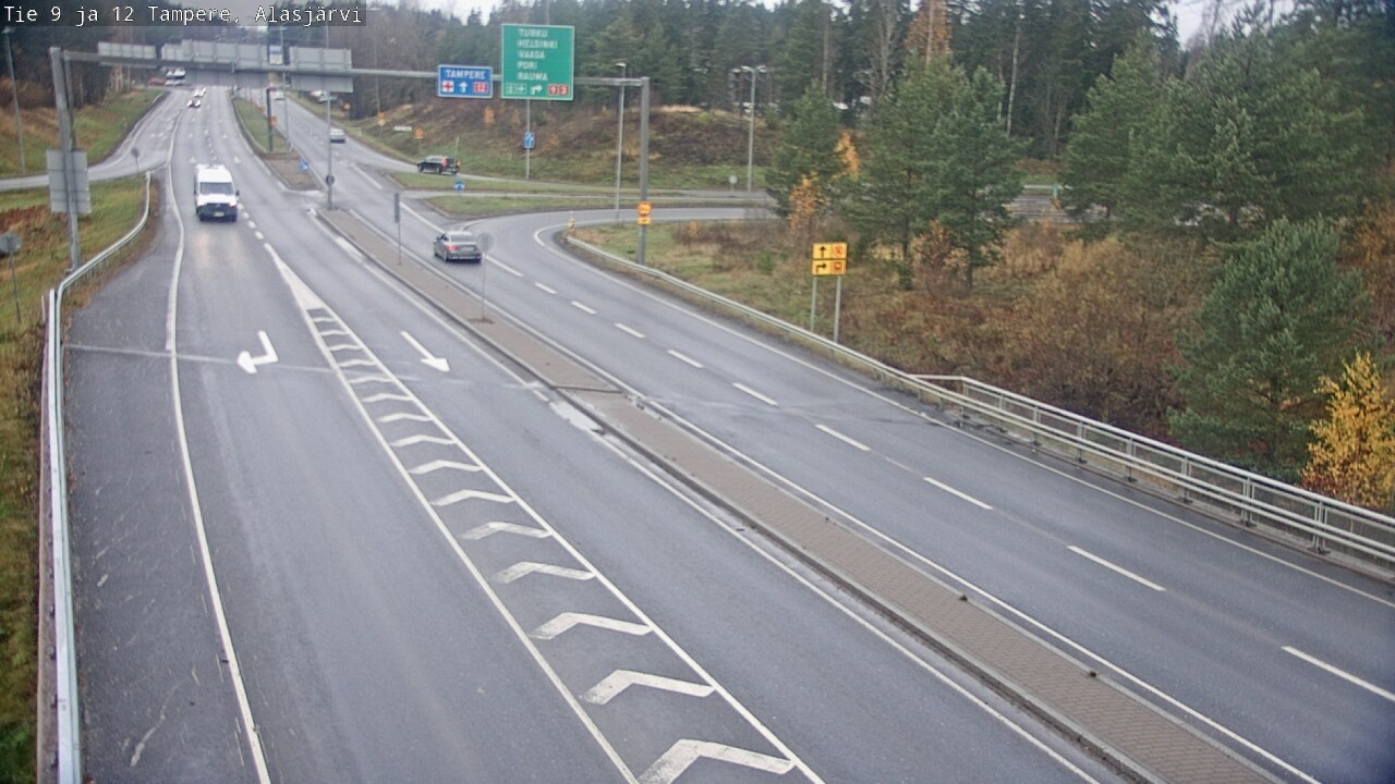 Kelikamerat Kuva Tie 12 Tampere, Alasjärvi, Tampere, Pirkanmaa