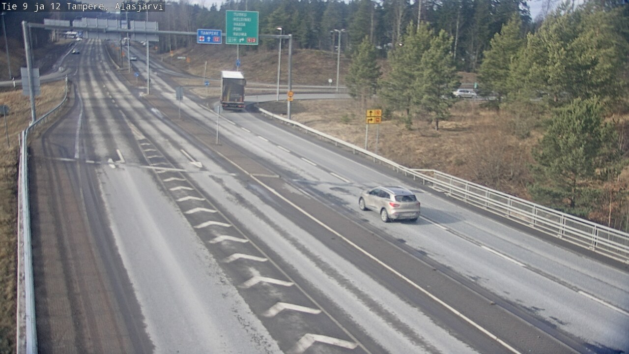 Kelikamerat Kuva Tie 12 Tampere, Alasjärvi, Tampere, Pirkanmaa