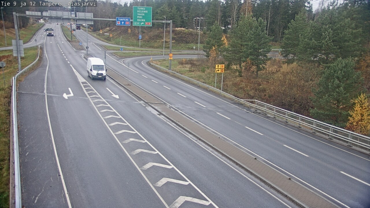 Kelikamerat Kuva Tie 12 Tampere, Alasjärvi, Tampere, Pirkanmaa