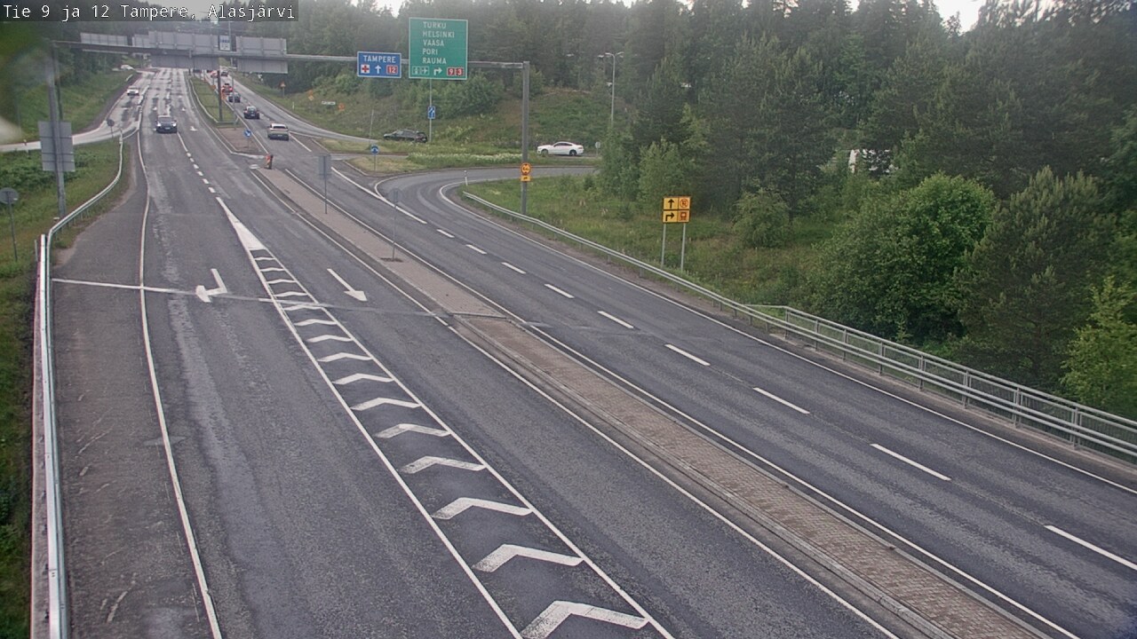 Kelikamerat Kuva Tie 12 Tampere, Alasjärvi, Tampere, Pirkanmaa