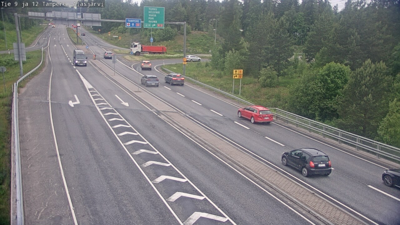 Kelikamerat Kuva Tie 12 Tampere, Alasjärvi, Tampere, Pirkanmaa