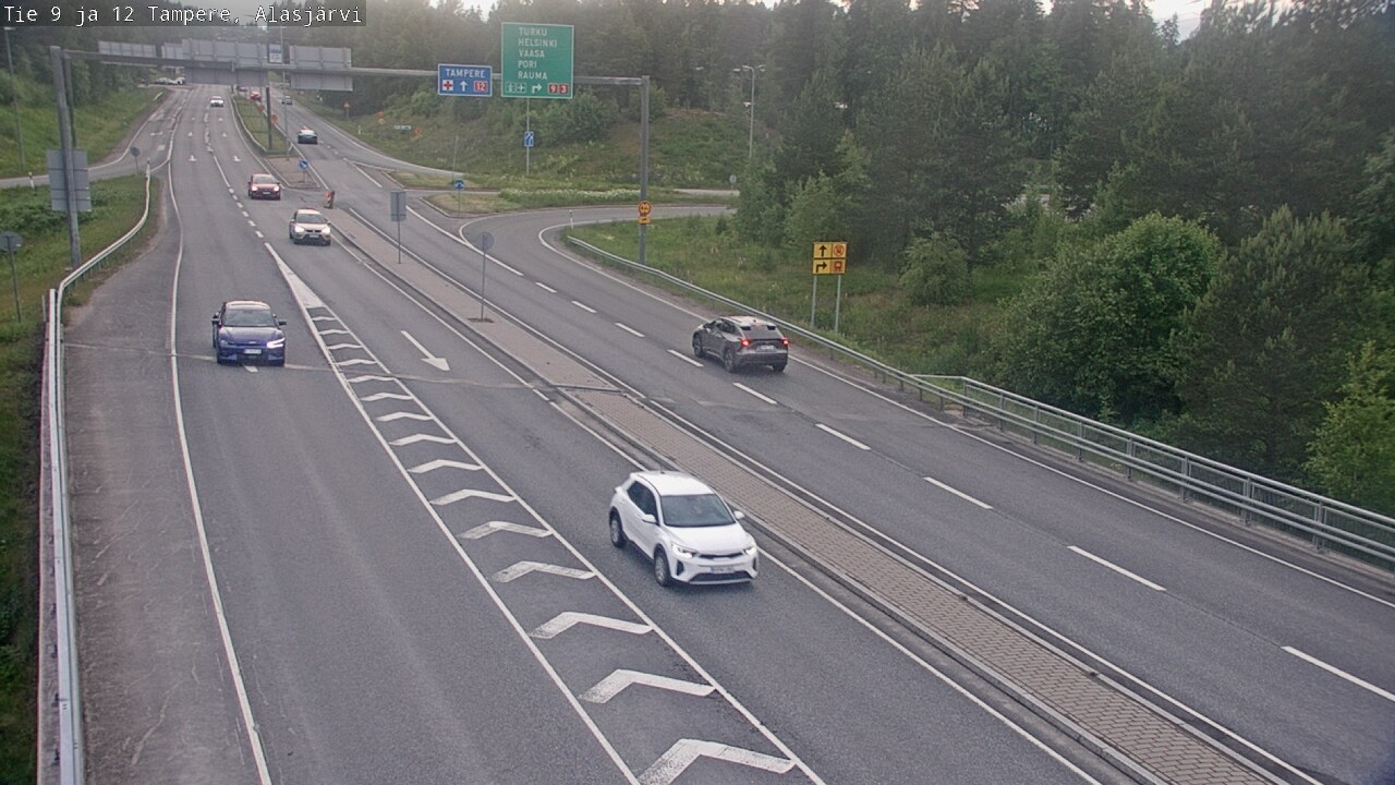 Kelikamerat Kuva Tie 12 Tampere, Alasjärvi, Tampere, Pirkanmaa