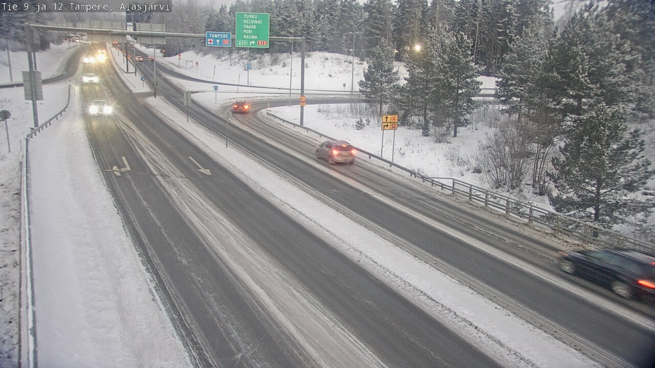 Kelikamerat Kuva Tie 12 Tampere, Alasjärvi, Tampere, Pirkanmaa