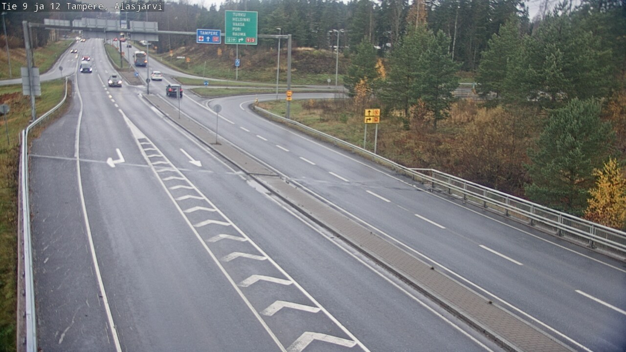 Kelikamerat Kuva Tie 12 Tampere, Alasjärvi, Tampere, Pirkanmaa