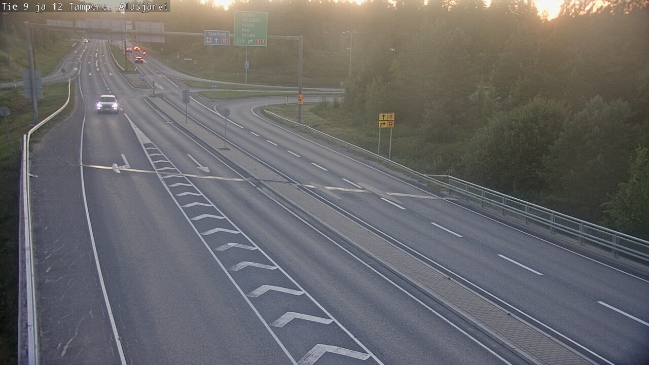 Kelikamerat Kuva Tie 12 Tampere, Alasjärvi, Tampere, Pirkanmaa