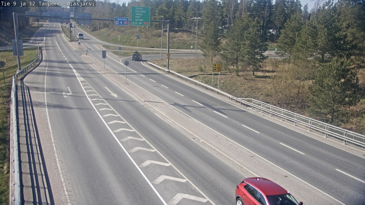 Kelikamerat Kuva Tie 12 Tampere, Alasjärvi, Tampere, Pirkanmaa