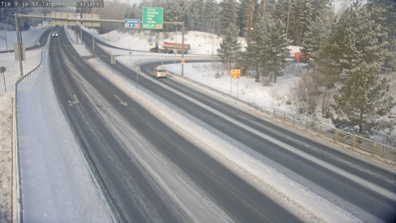 Weather Camera Image Väg 12 Tammerfors, Alasjärvi, Tampere, Pirkanmaa