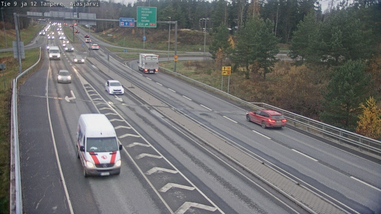 Kelikamerat Kuva Tie 12 Tampere, Alasjärvi, Tampere, Pirkanmaa