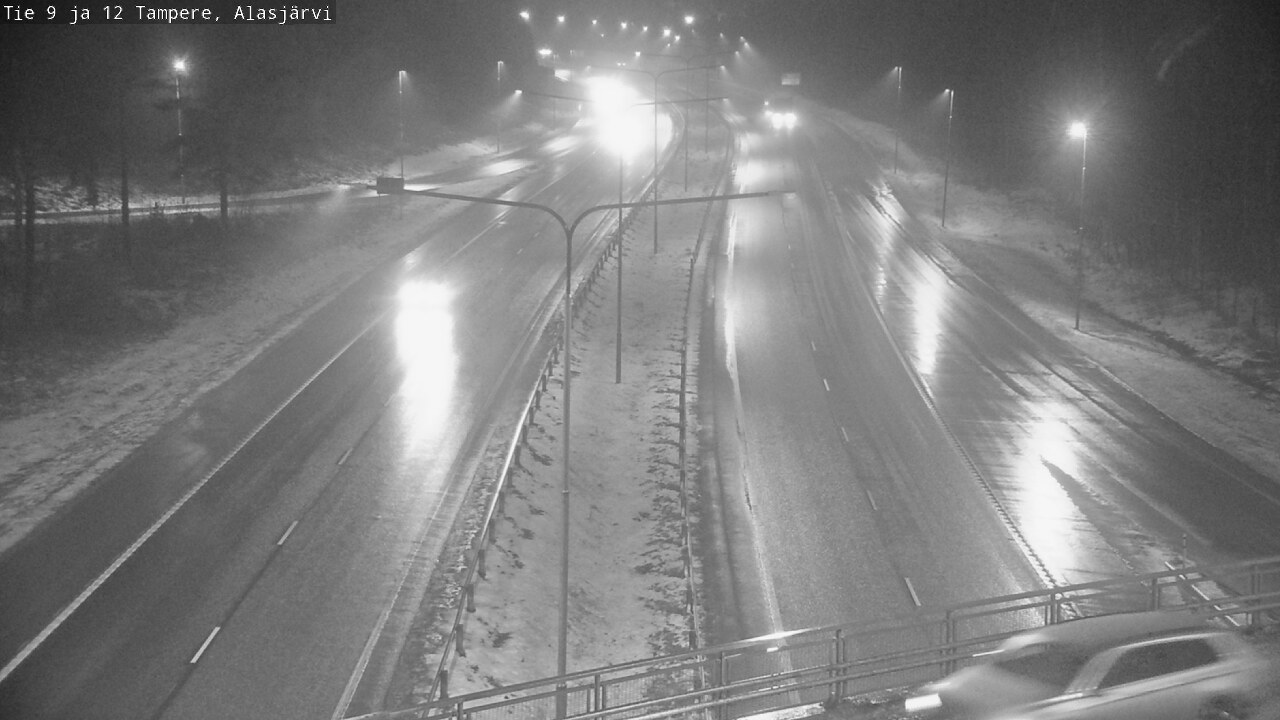 Weather Camera Image Väg 12 Tammerfors, Alasjärvi, Tampere, Pirkanmaa