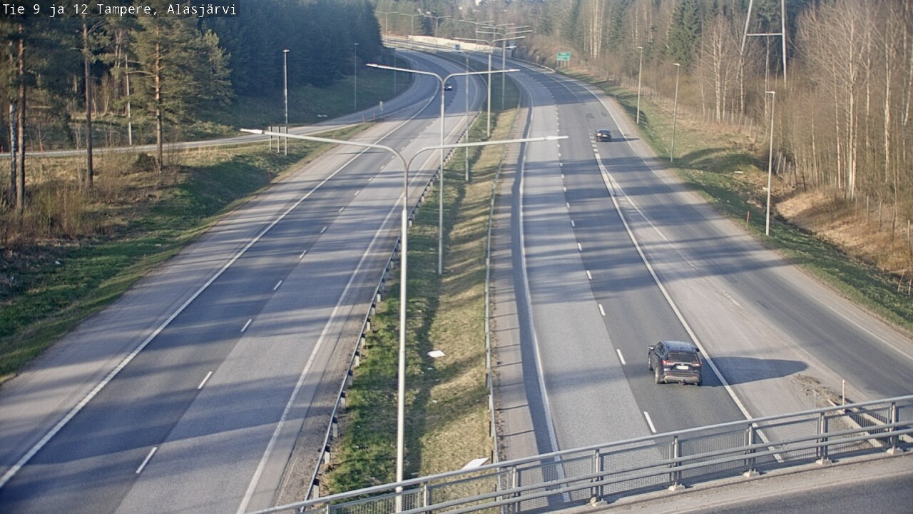 Kelikamerat Kuva Tie 12 Tampere, Alasjärvi, Tampere, Pirkanmaa