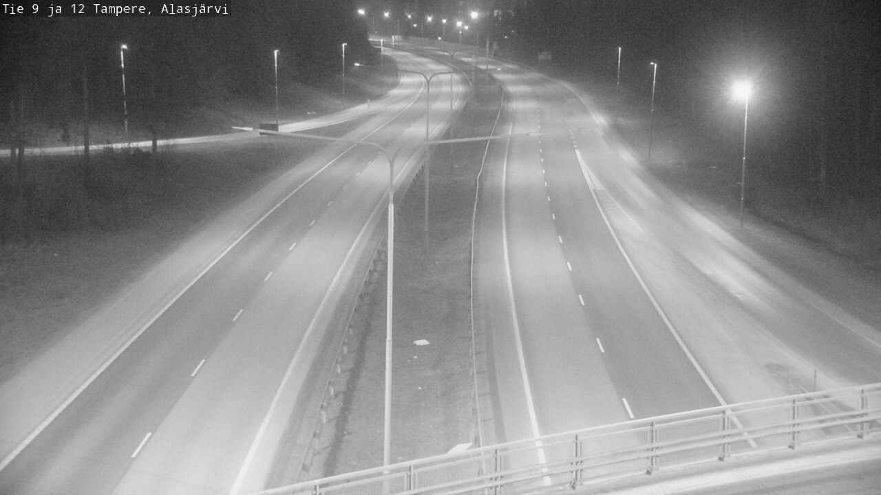 Weather Camera Image Road 12 Tampere, Alasjärvi, Tampere, Pirkanmaa