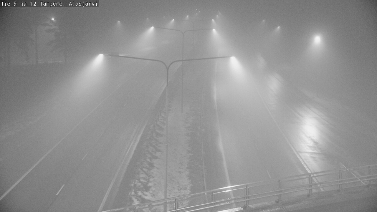 Weather Camera Image Väg 12 Tammerfors, Alasjärvi, Tampere, Pirkanmaa
