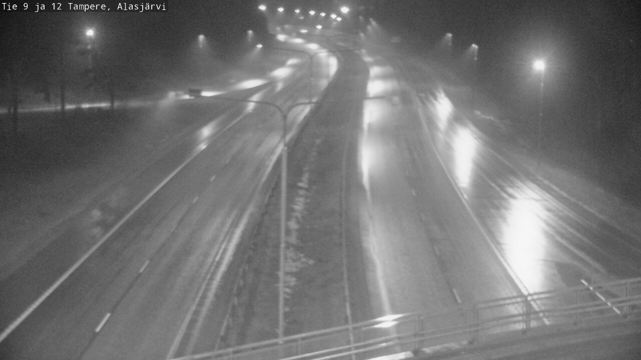 Weather Camera Image Road 12 Tampere, Alasjärvi, Tampere, Pirkanmaa