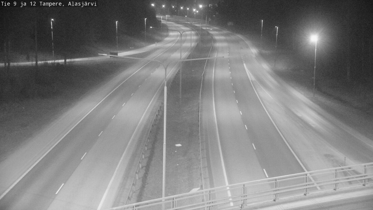 Weather Camera Image Väg 12 Tammerfors, Alasjärvi, Tampere, Pirkanmaa
