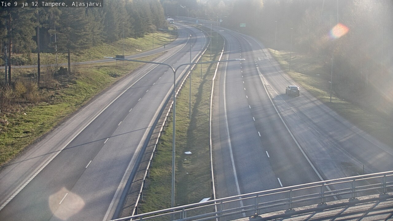Kelikamerat Kuva Tie 12 Tampere, Alasjärvi, Tampere, Pirkanmaa