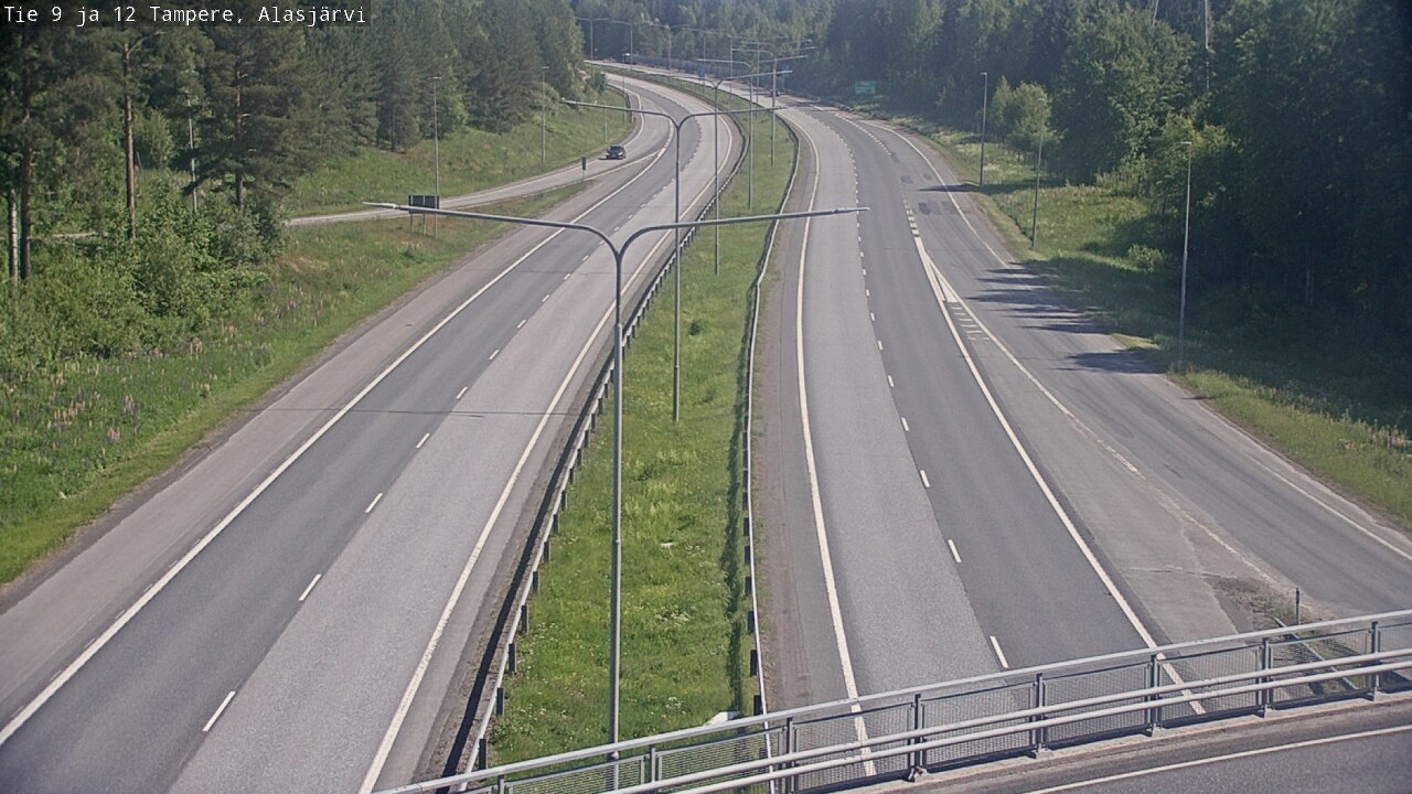 Kelikamerat Kuva Tie 12 Tampere, Alasjärvi, Tampere, Pirkanmaa