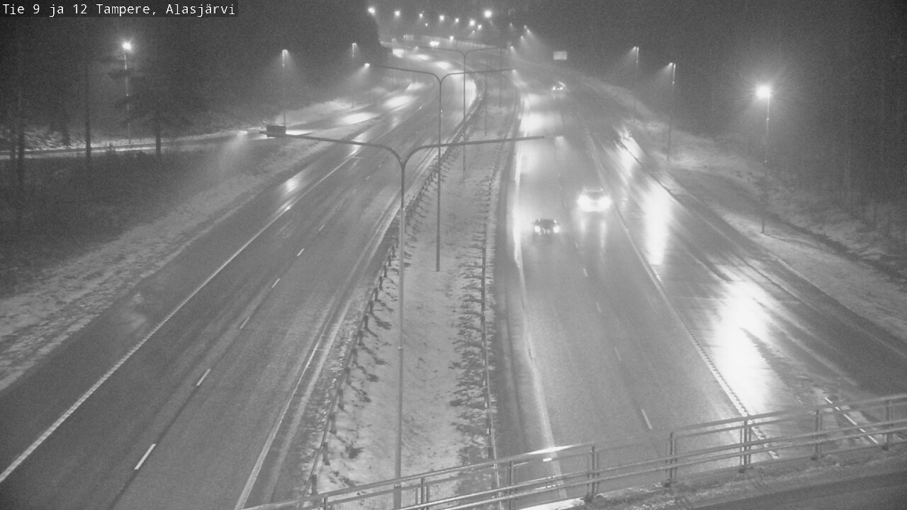 Weather Camera Image Väg 12 Tammerfors, Alasjärvi, Tampere, Pirkanmaa