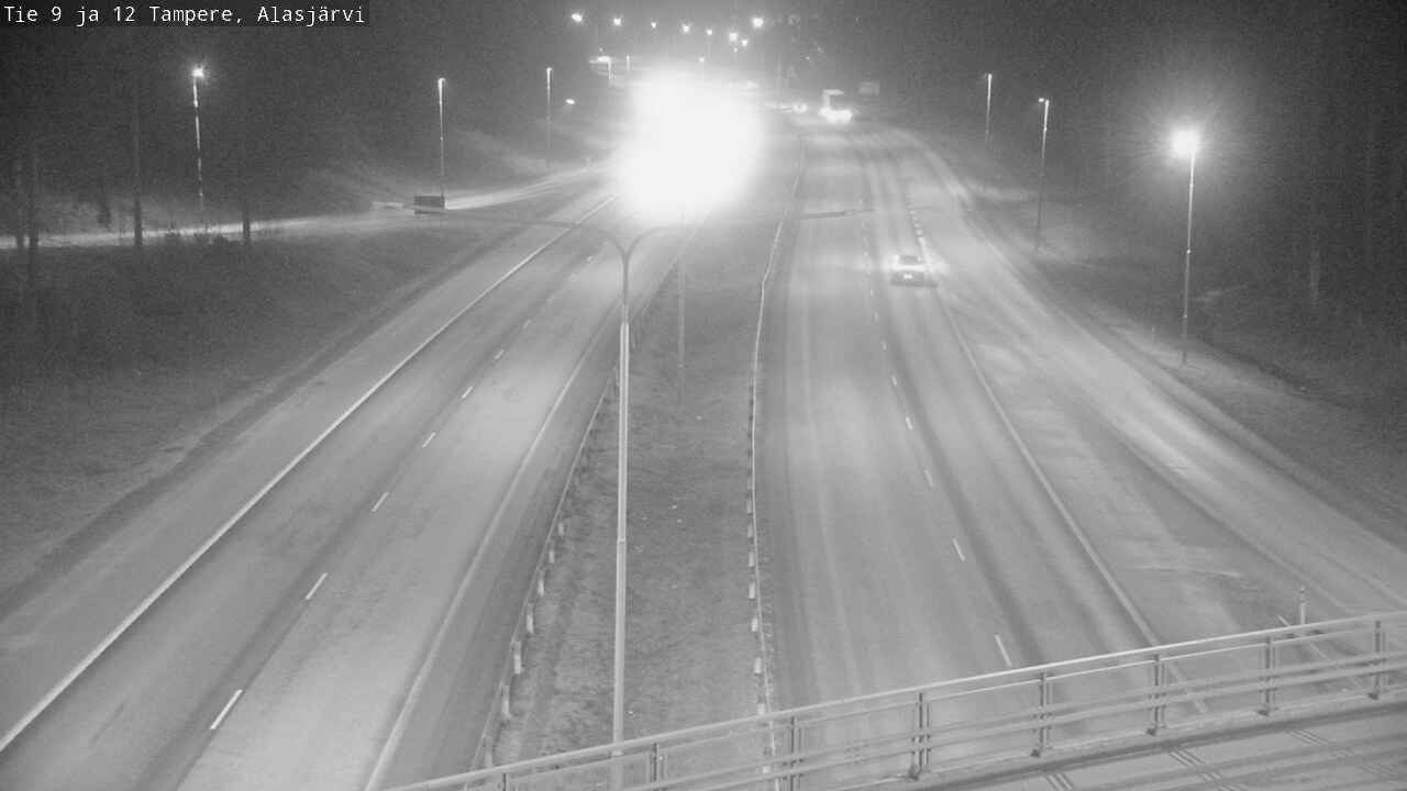 Weather Camera Image Road 12 Tampere, Alasjärvi, Tampere, Pirkanmaa