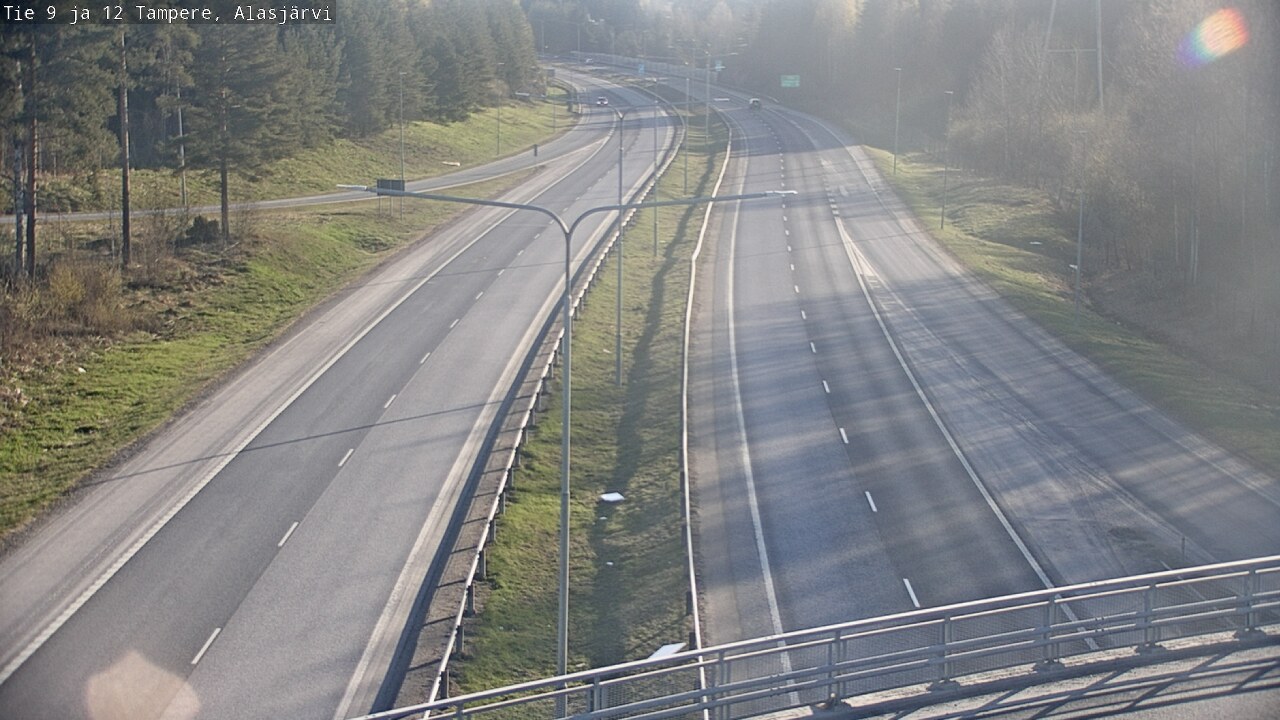 Kelikamerat Kuva Tie 12 Tampere, Alasjärvi, Tampere, Pirkanmaa