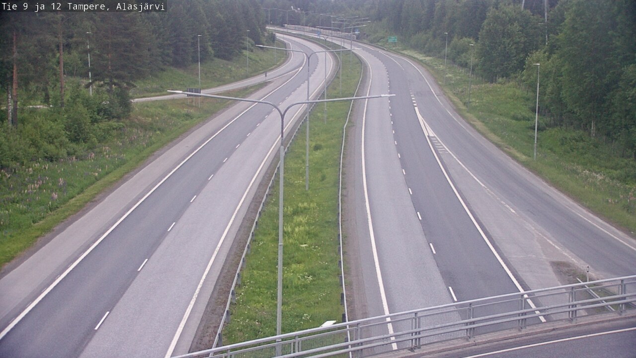 Kelikamerat Kuva Tie 12 Tampere, Alasjärvi, Tampere, Pirkanmaa
