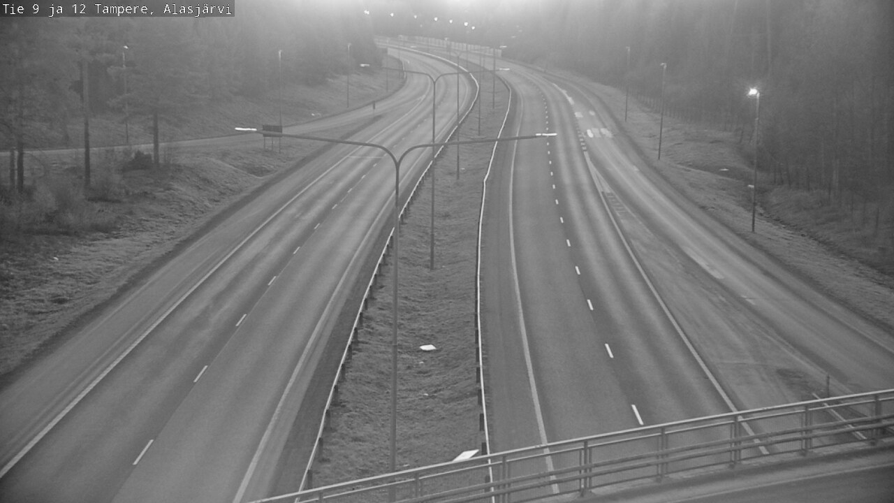 Weather Camera Image Road 12 Tampere, Alasjärvi, Tampere, Pirkanmaa