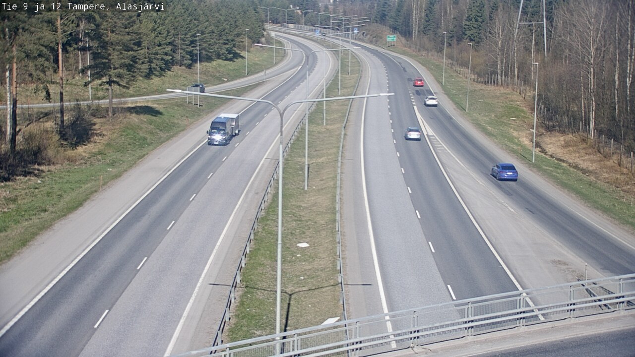 Kelikamerat Kuva Tie 12 Tampere, Alasjärvi, Tampere, Pirkanmaa