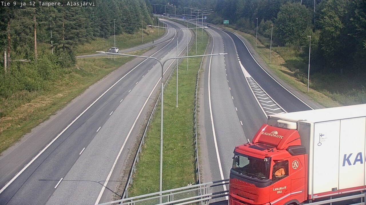 Kelikamerat Kuva Tie 12 Tampere, Alasjärvi, Tampere, Pirkanmaa