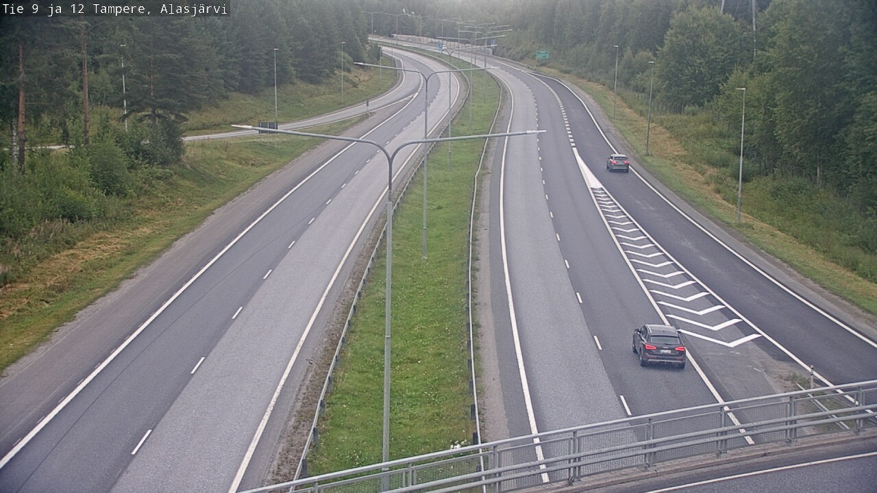 Weather Camera Image Road 12 Tampere, Alasjärvi, Tampere, Pirkanmaa