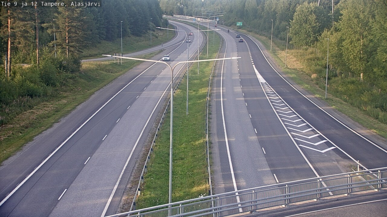 Kelikamerat Kuva Tie 12 Tampere, Alasjärvi, Tampere, Pirkanmaa