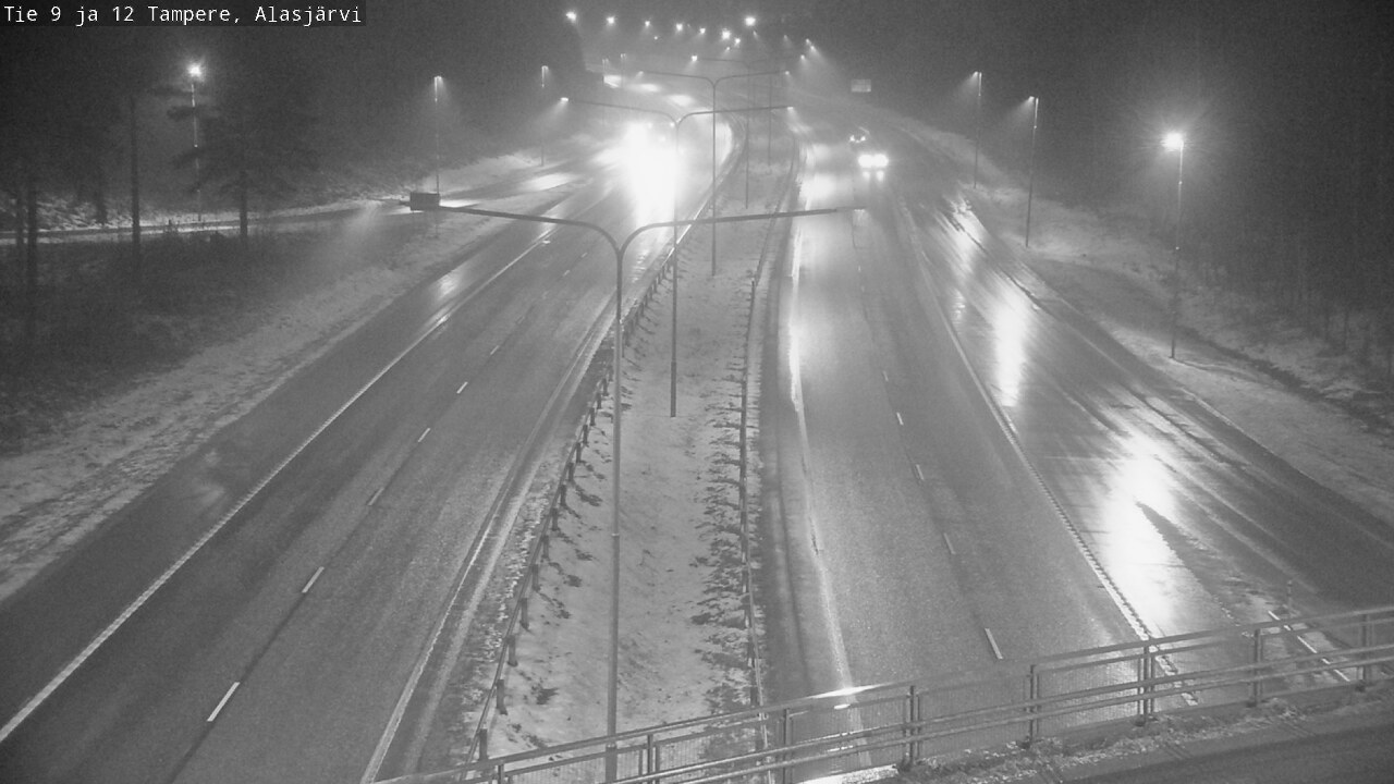 Weather Camera Image Väg 12 Tammerfors, Alasjärvi, Tampere, Pirkanmaa