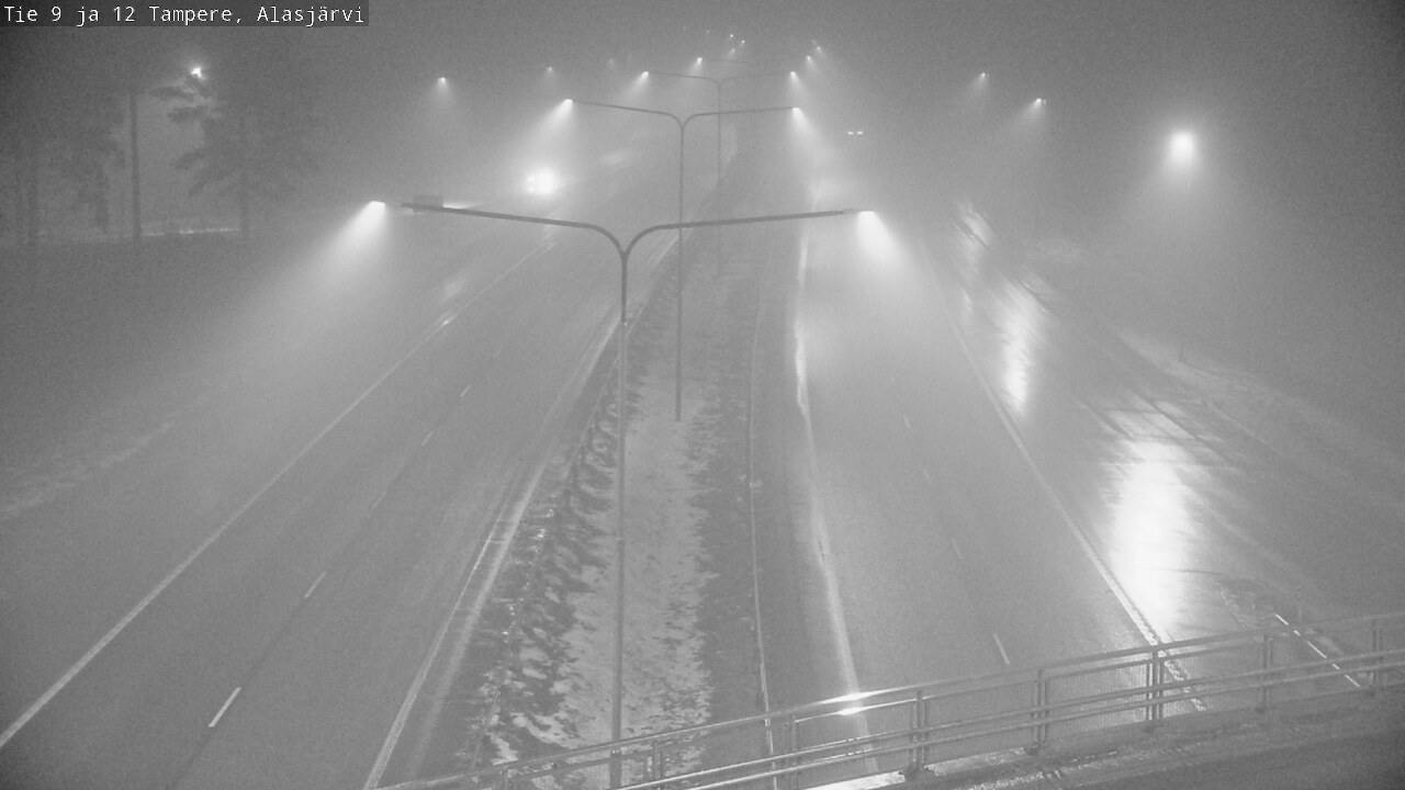 Weather Camera Image Väg 12 Tammerfors, Alasjärvi, Tampere, Pirkanmaa